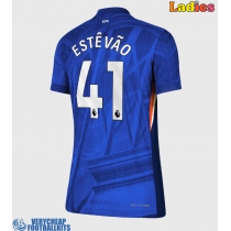 Chelsea Estevao Willian #41 Replica Home Shirt Ladies 2025-26 Short Sleeve